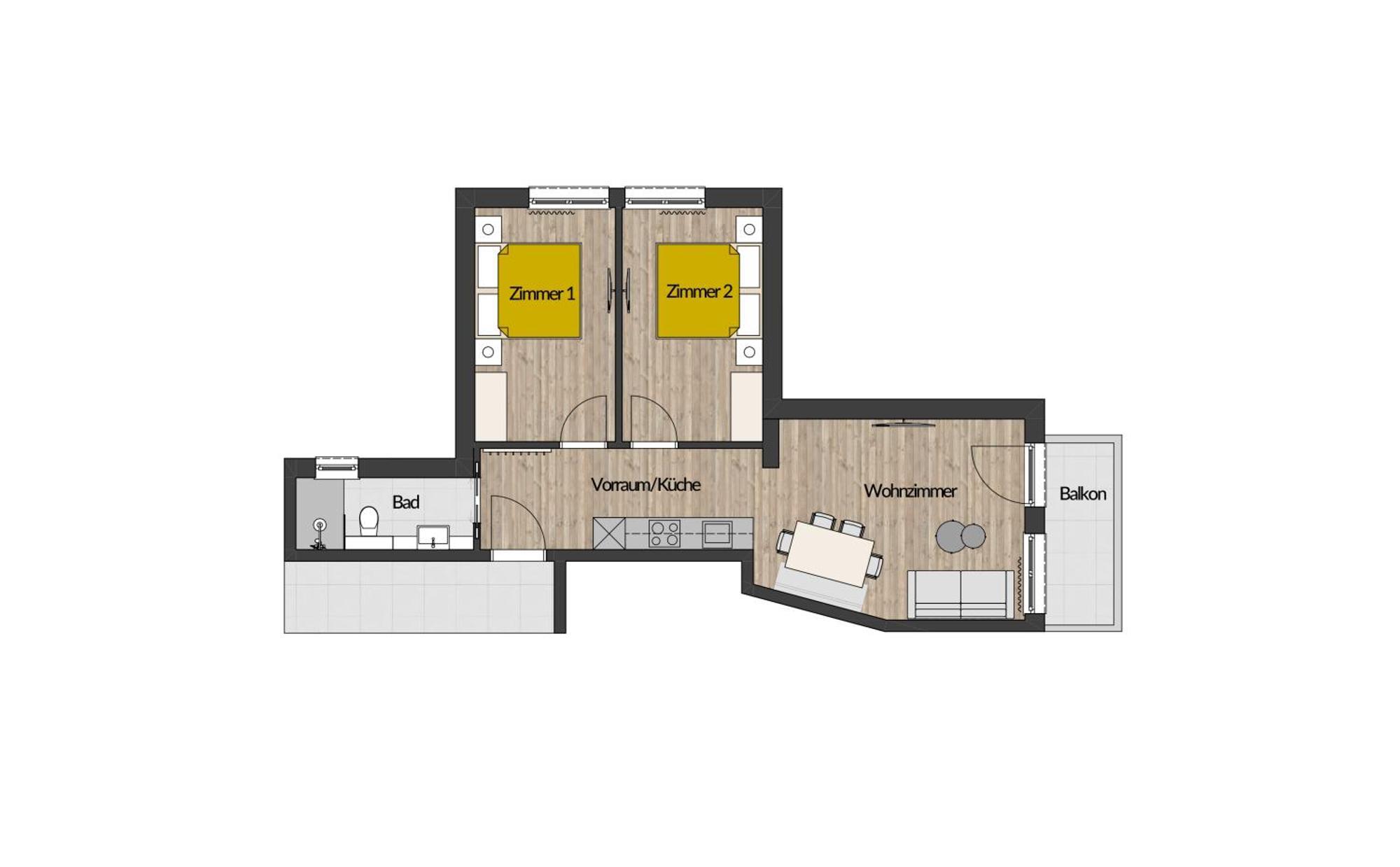 Apartament Myalps Oetztal Inklusive Wellness Umhausen Pokój zdjęcie