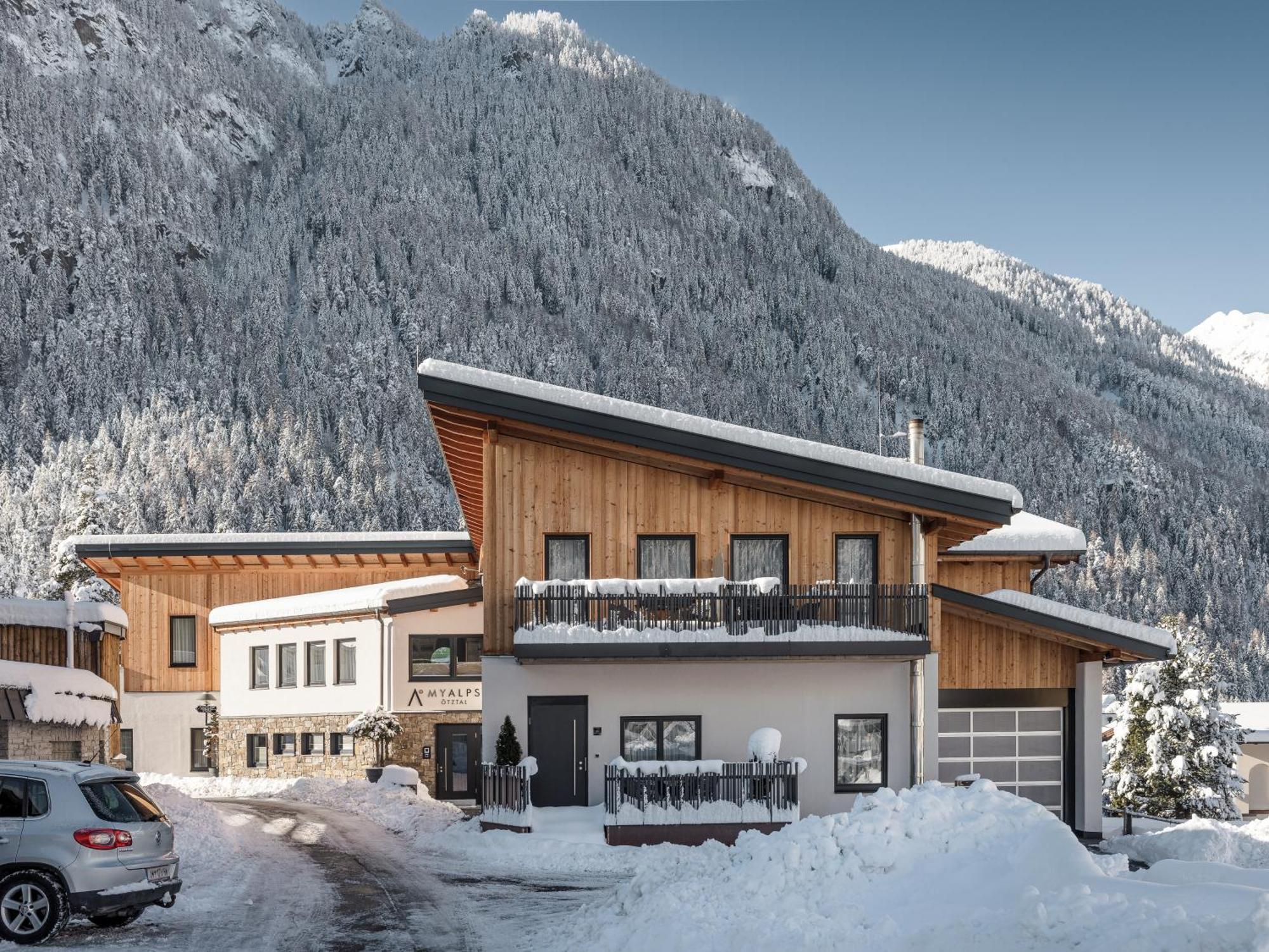Apartament Myalps Oetztal Inklusive Wellness Umhausen Zewnętrze zdjęcie